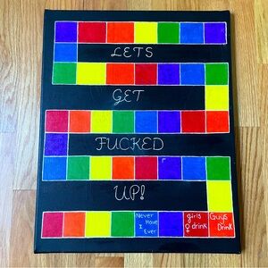 ⭐️DIY Drinking Board Game!⭐️